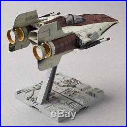 100% Authentic Bandai Star Wars 1/72 A-Wing Starfighter Model Kit BAN206320