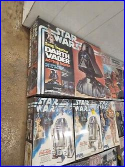 17 HUGE LOT NEW Vintage STAR WARS Darth Vader Snap-Together Model Kits
