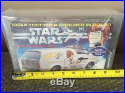 1977 MPC Star Wars Luke Skywalker Van Model Kit Factory Sealed Stunning AFA 85