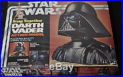 1978 MPC Star Wars Darth Vader Snap Together Action Model Kit Sealed NICE