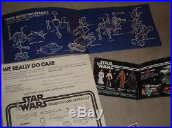 1978 Vintage Star Wars Droid Factory Boxed Complete R2D2 Instructions FREESHIP