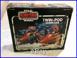 1980 Vintage Star Wars ESB Bespin Cloud Car Complete Boxed Instructions Catalog