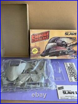 1982 MPC Star WarsEmpire Strikes Back Boba Fett Slave I Model Kit 1 Sealed Parts