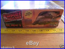 1982 The Empire Strikes Back Boba Fett's Slave I MPC model kit MIP sealed Vintag