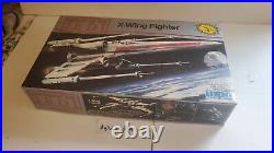 1989 Star Wars ERTL X-Wing Fighter #8932 Model + VoodooFX Light Kit + Paint Mask