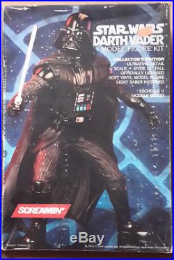 1992 STAR WARS Darth Vader Vinyl 1/4 Scale Model Kit-Screamin' (SWMO-3200)