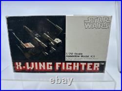 1993 Star Wars X-Wing Fighter 1/72 ArgoNauts Resin Model Kit Box Instructions