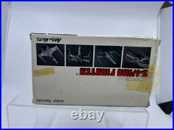 1993 Star Wars X-Wing Fighter 1/72 ArgoNauts Resin Model Kit Box Instructions