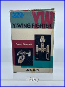 1993 Star Wars Y-Wing Fighter 1/72 ArgoNauts Resin Model Kit Box & Instructions