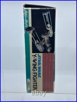 1993 Star Wars Y-Wing Fighter 1/72 ArgoNauts Resin Model Kit Box & Instructions