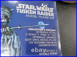 1995 Screamin Star Wars Tusken Raider Vinyl Model Kit 18 Unbuilt Free Shipping