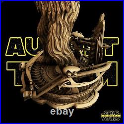 1/12, 1/10,1/8 or 1/6th scale Scale Star Wars Chewbacca Resin Figure kit