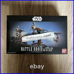 1/12 scale Plastic Model Kit BATTLE DROID & STAP Star Wars Bandai