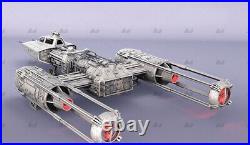 1/24 105cm 3D Printing Y-Wing Starfighter GK Model Kit Unpainted Unassembled GK