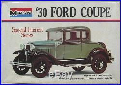 1/24 #7551 Monogram 1930 Ford Model A Coupe model kit new in the box