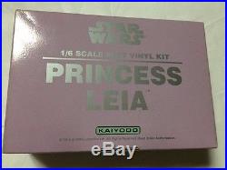 1/6 scale soft vinyl kit PRINCESS LEIA Star Wars Kaiyodo 1994 Japan import