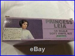 1/6 scale soft vinyl kit PRINCESS LEIA Star Wars Kaiyodo 1994 Japan import