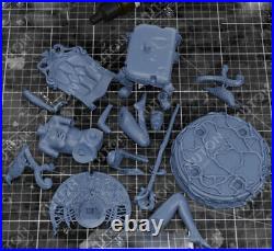 1/8 1/6 1/4 Vekna 3D Print Garage Kit Figure Model Kit Unpainted Unassembled GK