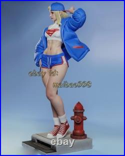 1/8 1/6 Supergirl 3D Print Garage Kit Figure Model Kit Unpainted Unassembled GK