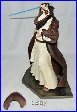 2012 Star Wars Artfx Obi-Wan Kenobi 17 Scale Pre-Painted Model Kit Complete