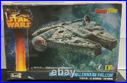 2013 Star Wars Snap Tile Revell Han Solo's Millennium Falcon Kit Sealed