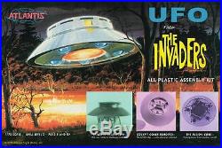 2015 Atlantis Models #1006 Aurora The Invaders UFO 1/72 Scale Model Kit new in