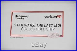 2017 Verizon Exclusive Star Wars Last Jedi Dreadnought Star Space Ship Destroyer
