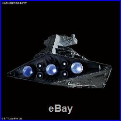 2019 Bandai Star Destroyer Lighting Model LED 1/5000 Scale Kit Star Wars