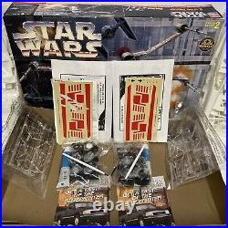 (2) 1997 AMT ERTL Star Wars X-Wing Fighter Model Kit look (1 Box)