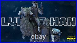 3D printed Luke and Han Solo + worldwide Free Shipping