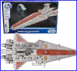 4D Build Star Wars Deluxe Venator-Class Star Destroyer 3D Model Kit, Star Wars G