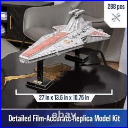 4D Build Star Wars Deluxe Venator-Class Star Destroyer 3D Model Kit, Star Wars G
