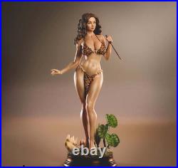 4Version Cavewoman 3D Print Garage Kit Figure Model Kit Unpainted Unassembled GK