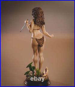 4Version Cavewoman 3D Print Garage Kit Figure Model Kit Unpainted Unassembled GK