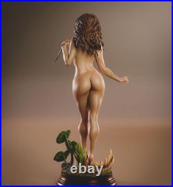 4Version Cavewoman 3D Print Garage Kit Figure Model Kit Unpainted Unassembled GK