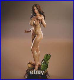 4Version Cavewoman 3D Print Garage Kit Figure Model Kit Unpainted Unassembled GK