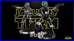 4-LOM Statue Star Wars Bounty Hunter Droid Scum and Villainy Resin Model Kit