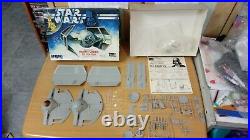 4 Star Wars kits MPC sealed Y-Wing / AT-ST Revell-Takara Tie / X-Wing fighters