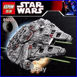 5265Pc Star Wars Ultimate Millennium Falcon Model Building Kit Blocks Bricks Toy