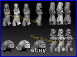 5Version Mara Jade 3D Print Garage Kit Figure Model Kit Unpainted Unassembled GK