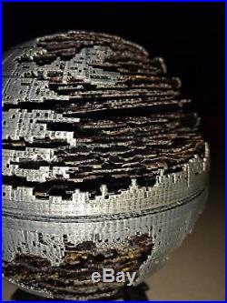 5 Death Star II From Return Of The Jedi! 3d Printed Model! Nice! Fantastic
