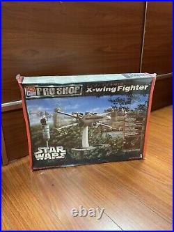 AMT Ertl 1998 Pro Shop Electronic X-Wing Fighter Star Wars Kit 8585 New Sealed