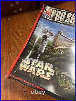 AMT Ertl 1998 Pro Shop Electronic X-Wing Fighter Star Wars Kit 8585 New Sealed