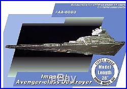 Anigrand (authentic) Star Wars Destroyer Avenger Class 28 Inches Long