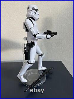 ASSEMBLED Bandai Star Wars Stormtrooper 1/6 Scale Plastic Model Kit