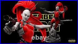 AURRA SING Statue Star Wars Clone Wars Bounty Hunters Resin Model Kit