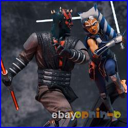 Ahsoka Tano Vs Darth Maul Resin Model Kit Unpainted 3d Print GK Statue Figure