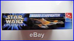 Amt Ertl 1/48 Star Wars Naboo Starfighter Die Cast Model Kit New In Box