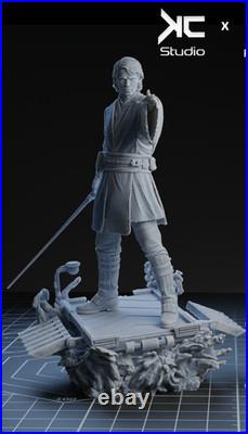 Anakin Skywalker Star Wars 3D Print, Unpainted Jedi Knight Model Kit