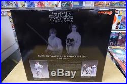 Artfx+ Kotobukiya Star Wars Luke Skywalker & Princess Leia 1/10 Model Kit